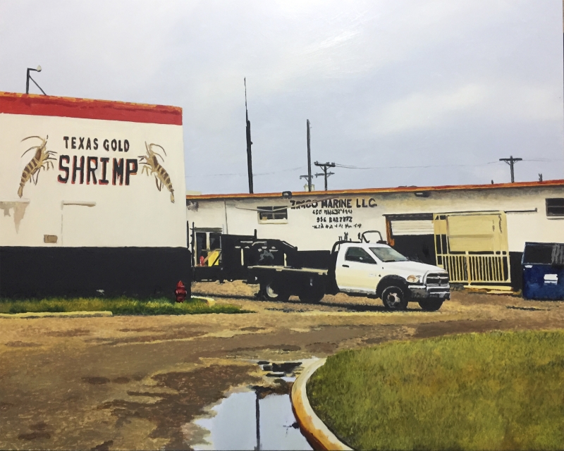 Port Isabel III by artist Michael Hewett